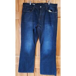 Gap Men’s Bootcut Jeans Dark Wash Blue Denim Size 38x30